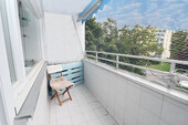Balkon Loggia - 3 Zimmer Etagenwohnung in München