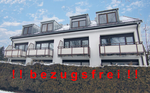 Hausansicht - **Oben ist es am schönsten** charmantes APARTMENT im Dachgeschoss ** möbliert !! BEZUGSFREI !!