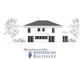 *WESTANSICHT* - • STILVOLLES EINFAMILIENHAUS • NEUBAU • BEGEHRTE SÜD-LAGE IN MÜNCHEN-OBERMENZING • RUHIG UND GRÜN