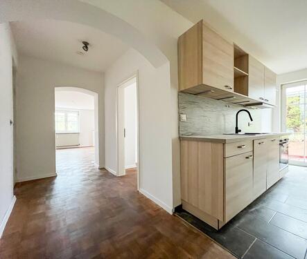 Flur-Küche - 3 Zimmer 3- Zimmerwohnung in Gräfenberg