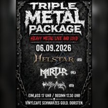 Helstar + MARTYR + Wicked Angle LIVE