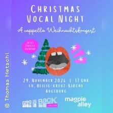 Christmas Vocal Night - Greg is Back Junior und magpie alley