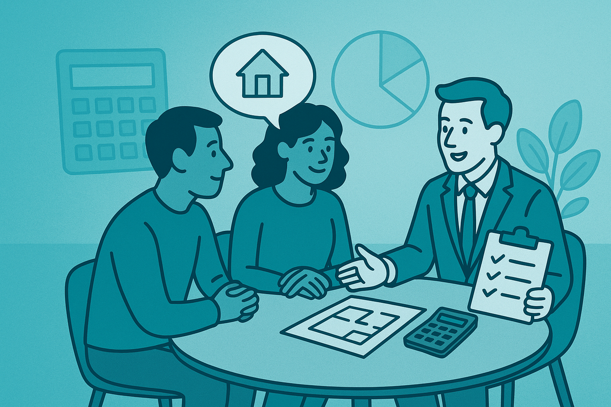 Beratung zur Zinsfestschreibung beim Immobilienkredit