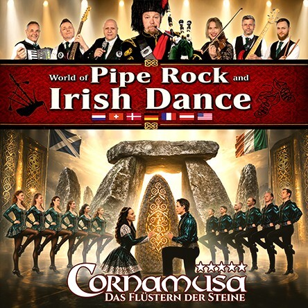 CORNAMUSA - World of Pipe Rock and Irish Dance - 