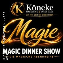 Magic Dinner Show mit 3-Gang-Menü - Exklusive Erlebnisgastronomie