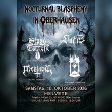 Nocturnal Blasphemy in Oberhausen - Blood Torrent, Hudi, Melinoe and Kera Munin
