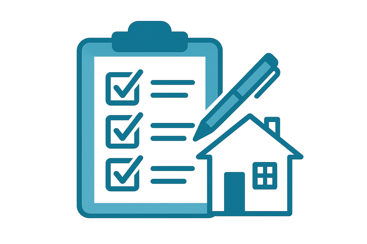 Unterlagen und Taschenrechner zur Planung einer Anschlussfinanzierung