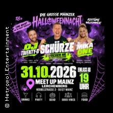 Die große Mainzer Halloweennacht - LIVE: Schürze, Mika One & DJ Twenty-B