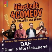 Hüpstedt4Comedy | 3D Event GbR | Vier Comedians, vier Bühnen