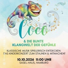 Klassisches Kinderkonzert - Coco & die bunte Klangwelt der Gefühle