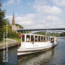 Alster-Kanalfahrt - Dampfschiff ST. GEORG - 2026