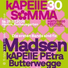 kAPEllE30SOMMA - kAPEllE PEtra und die besten Bands der Welt