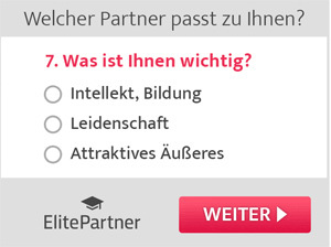 ElitePartner - die Partnervermittlung für Singles mit gehobenen Ansprüchen