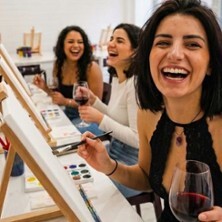 Drink&Paint JGA | JGA, Mädelsabend, Geburtstag